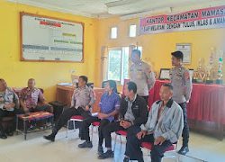 Sub Satgas Preemtif Polres Mamasa Laksanakan Sosialisasi dan Edukasi Jelang Pilkada 2024