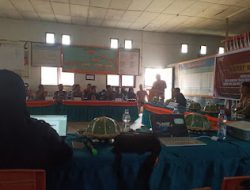 Bhabinkamtibmas Polsek Mambi Hadiri Kegiatan Rakor Sosialisasi Produk Hukum Pada Kegiatan Teknis Penyelenggaraan Pilkada Tahun 2024