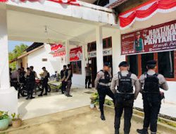 Polres Mamasa Amankan Kegitan Penetapan Calon Bupati dan Wakil Bupati Mamasa