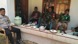 Bhabinkamtibmas Polsek Mambi Laksanakan Sambang dan Pemantauan Situasi Kamtibmas di Desa Binaan