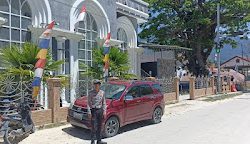 Sat Lantas Polres Mamasa Laksanakan Patroli Ibadah Minggu Di wilayah Hukum Polres Mamasa