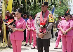 Safari Kamtibmas, Kapolda Sulbar Silaturahmi dengan Tokoh Agama dan Warga Desa Kambunong Mamuju Tengah