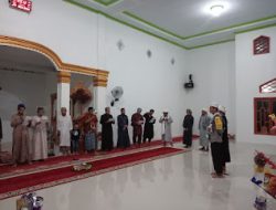 Bhabinkamtibmas Monitor Peringatan Maulid Nabi Muhammad SAW 12 Rabiul Awal 1446 H di Mesjid Al-Amin, Tabulahan