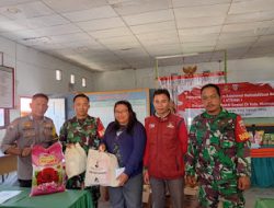 Pengamanan dan Monitoring Penyerahan Bantuan Asistensi Rehabilitasi Sosial Oleh Personel Polsek Mambi