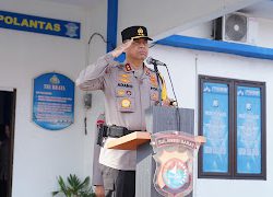 Kapolda Sulbar Pimpin Upacara HKN di Polres Pasangkayu, Tekankan Pentingnya Integritas dan Profesionalitas