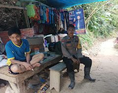 Kegiatan Sambang dan Monitoring Bhabinkamtibmas Polsek Mambi di Desa Binaan