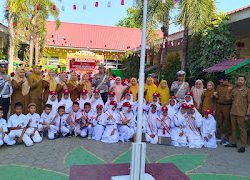 Sambut HUT Polantas, Satlantas Polres Gowa Gencarkan Program Police Go To School