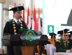 Kapolres Gowa Dampingi Kapolda Sulsel pada Acara PBAK Mahasiswa Baru UIN Alauddin Makassar