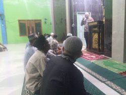 Lewat Safari Subuh, Kapolsek Bontonompo Sapa Warga Tamalayang