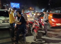Antisipasi guantibmas dimalam hari Polsek Somba Opu kembali Laksanakan Cipkon dalam bentuk razia.
