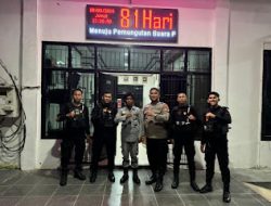 Masuki Tahapan Pilkada, Polresta Mamuju Jaga Ketat Kantor KPU Setiap Harinya