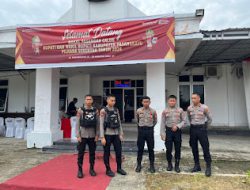 Tingkatkan Keamanan Jelang Pilkada, Satgas Preventif OMP Polres Pasangkayu, Patroli ke Kantor KPU dan Bawaslu