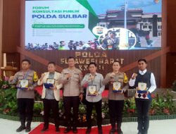 Wakapolres Pasangkayu Jadi Narasumber di Forum Konsultasi Publik Polda Sulbar 2024