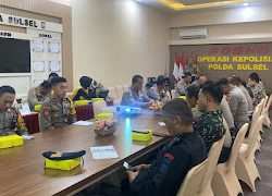 POLDA SULSEL AKAN GELAR RENCANA PENGAMANAN GLADI  PELANTIKAN ANGGOTA DPRD PROPINSI