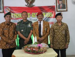 Kasdim 0819/Pasuruan Hadiri Syukuran HUT PEPABRI ke-65