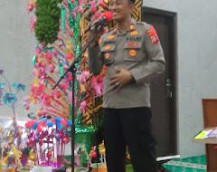 Hadiri Maulid Nabi Muhammad SAW, ini yang dilakukan Kapolsek Somba Opu.