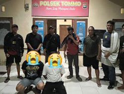 Kolaborasi Polsek Tommo dan Ditresnarkoba Polda Sulbar, Sukses Tangkap Pengedar Narkoba Jenis Sabu