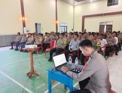 Kabag SDM Polres Polman Dampingi Kegiatan Mapping Psikologi dari Tim Psikologi SDM Polda Sulbar
