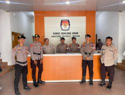 Antisipasi Gangguan Keamanan di Objek Penting Pilkada, Sat Samapta Polres Polman Laksanakan Patroli Cooling System