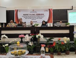 Kasat Samapta Polres Polman Hadiri Rapat Pleno Terbuka KPU Kabupaten Polman untuk Rekapitulasi dan Penetapan DPT Pilgub dan Pilbup