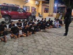 Patroli Gabungan di Maros, Belasan Motor dan Puluhan Remaja Diamankan Polisi