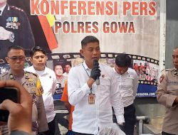 Polres Gowa Gelar Press Release Terkait Kasus Pembunuhan di Dusun Palipungan