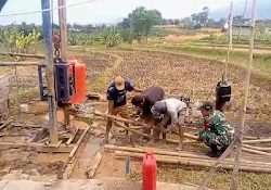 Dukung Pembuatan Sumur Bor untuk Optimalisasi Pertanian di Desa Sekarjoho