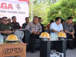 Kabag SDM Mewakli Kapolres Pasangkayu Hadiri Apel Siaga Pengawasan Pemilihan Serentak Tahun 2024