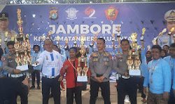 Satlantas Polres Pasangkayu Raih Juara Umum 3 Lomba Jambore Pramuka Dalam Rangka HUT Lalu Lintas ke 69