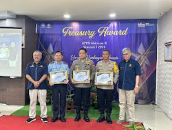 Lagi, Polres Gowa Raih Penghargaan di Acara Treasury Award.