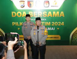 Cooling System Polda Jatim Gelar Peringatan Maulid Nabi dan Doa Bersama untuk Pilkada Jatim Damai