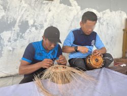 Produksi Songkok Anyam Lapas Takalar Meningkat, Sebulan Mencapai 40 Buah.