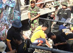 Kodim 0819 Laksanakan Aksi Resik Pesisir dan Tanam Mangrove