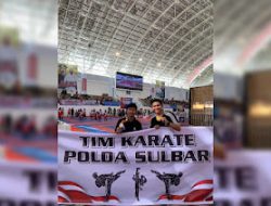 Sabet Medali Emas di Kejurnas Karate Jaksa Agung Cup 2, Personil Polda Sulbar Wakili Indonesia di Kejuaraan Karate Se-Asia Pasifik di Thailand
