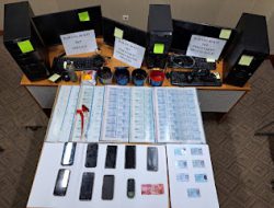 Bareskrim Gerebek Lokasi Percetakan Uang Palsu