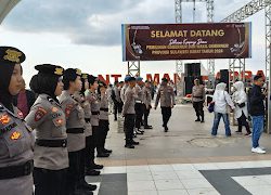 Pastikan Deklarasi Damai Cagub-Cawagub Aman dan Lancar Polda Sulbar Maksimalkan Pengamanan