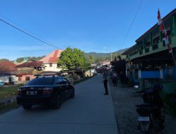 Sat Lantas Polres Mamasa Laksanakan Pengaturan Arus Lalu Lintas Pagi Hari di Sejumlah Titik Rawan