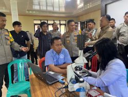 Polres Mamasa Gelar Sosialisasi dan Pemeriksaan Kesehatan untuk Personel