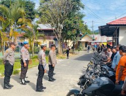 Kesiapan Pilkada 2024, Polres Mamasa Gelar Pemeriksaan Ranmor Dinas