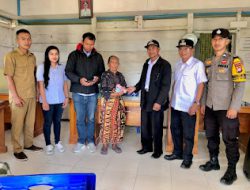 Bhabinkamtibmas Polsek Mamasa Lakukan Pengamanan Penyaluran BLT di Desa Satanetean