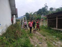 Polsek Sumarorong Laksanakan Aksi Jumat Bersih” di Lingkungan Sumarorong