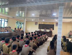 Sat Binmas Polres Mamasa Pimpin Kegiatan Rutin Saka Bhayangkara Polres Mamasa