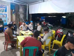 Kapolsek Mambi Laksanakan Koordinasi Pemantauan, Pelaporan, dan Evaluasi Perkembangan Politik di Kec. Mambi