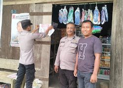 Polres Mamasa Laksanakan Sosialisasi Pilkada dan Edukasi Harkamtibmas di Desa Tadok Kalua