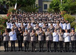 Penuh Semangat, Kapolda Sulbar Suarakan Dirgahayu Polwan Ke-76, Selamat dan Tetap Eksis