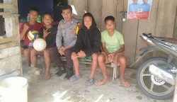 Bhabinkamtibmas Polsek Aralle Polres Mamasa Laksanakan Kegiatan Sambang dan Pemantauan Situasi Kamtibmas di Desa Penatangan