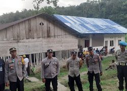 Polres Mamasa Laksanakan Monitoring dan Pengamanan Kampanye di Kec. Bumal
