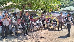 Polres Mamasa Laksanakan Pengamanan Kampanye Bersama Polsek Mambi di Desa Mehalaan