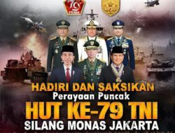 Lalu Lintas saat Perayaan HUT ke-79 TNI di Monas ada sekenario lalu lintas
