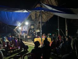 Personil PolresMamasa Laksanakan Pengamanan Kampanye Tatap Muka Calon Bupati dan Wakil Calon Bupati di Desa Marampan